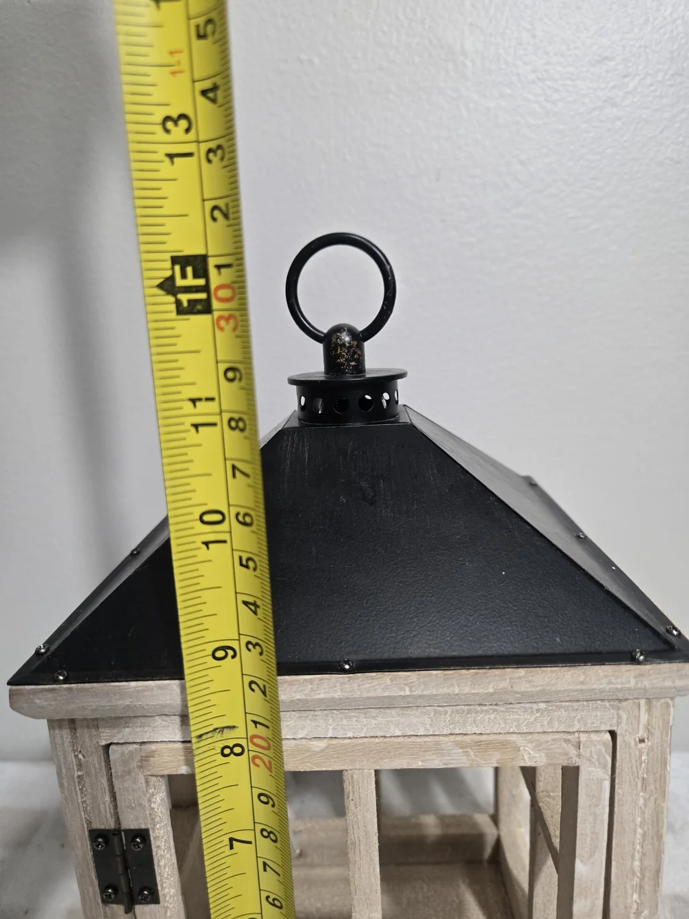 Candle Warmers Etc. Wooden Warmer Lantern Weathered White/Black 25W 120v